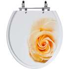 Assento Sanitario Decorado Flor Flamingo Para Vaso Incepa