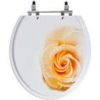 Assento Sanitario Decorado Flor Porto Para Vaso Luzarte Estre