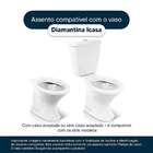 Assento Sanitário Diamantina Branco Para Vaso Icasa