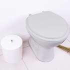 Assento Sanitário Diamantina Cinza Claro Para Vaso Icasa