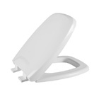 Assento Sanitário Laguna,Prímula & Stylus Plástico Branco Fechamento Comum Astra