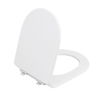 Assento Sanitário Carrara/ Nuova/ Duna/ Link MDF Branco Fechamento Comum Sensea