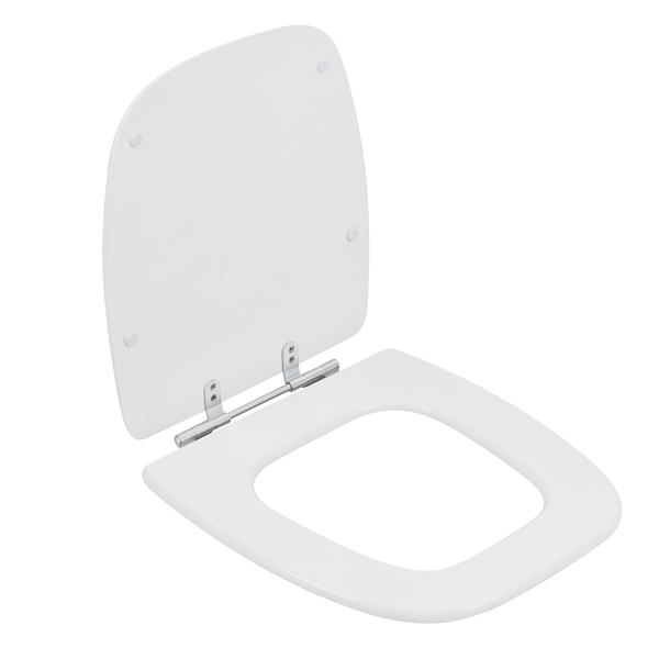Assento Sanitário Versato/ Fit/ Primula/ Laguna/ Cannes MDF Gelo Fechamento Comum Sensea