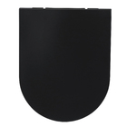 Assento Sanitário Carrara/ Nuova/ Duna/ Link Termofixo Ébano Fechamento Suave Deca