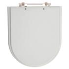 Assento Sanitário Duomo Plus Cinza Real Para Vaso Deca