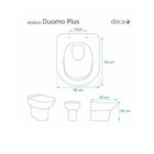 Assento Sanitário Duomo Plus Policlass Branco