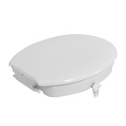 Assento Sanitário Elevado com Tampa e Trava Fechamento Comum 8,5cm Astra