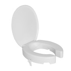 Assento Sanitário Elevado com Tampa e Trava Fechamento Comum 8,5cm Astra