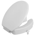 Assento Sanitário Elevado Com Trava E Tampa 7cm Astra Branco