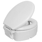 Assento Sanitário Elevado Com Trava Tpk 13 Cm Astra Branco