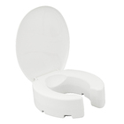 Assento Sanitário Elevado Polietileno Branco Fechamento Comum Astra