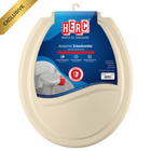 Assento Sanitário Envolvente Ideale Herc - Bege
