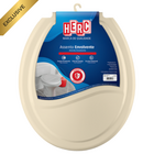 Assento Sanitário Envolvente Ideale Herc - Bege
