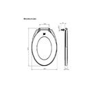 Assento Sanitário Envolvente Ideale Herc - Branco