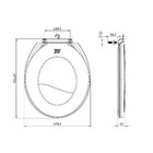 Assento Sanitário Envolvente Ideale Herc - Branco