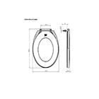 Assento Sanitário Envolvente Ideale Herc - Branco