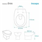 Assento Sanitário Eros Policlass Branco