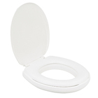 Assento Sanitário Especial Elevado Almofadado 7,5cm Branco Mebuki