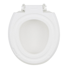 Assento Sanitário Especial Elevado Almofadado 7,5cm Branco Mebuki