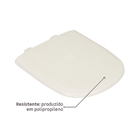 Assento Sanitário EtnaPolipropileno Palha Fechamento Suave Tupan