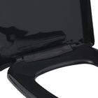 Assento Sanitário Etna Polipropileno Preto Fechamento Comum Tupan