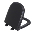 Assento Sanitário Etna Polipropileno Preto Fechamento Suave Tupan