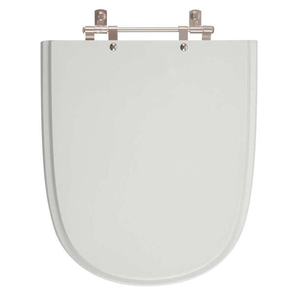 Assento Sanitário Ezedra Sterling Silver (cinza Claro) Para V