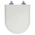 Assento Sanitário Fechamento Lento Carrara Cinza Real Deca