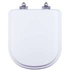 Assento Sanitário Fechamento Lento Lille Branco Para Vaso Sen