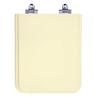 Assento Sanitário Fechamento Lento Square Bone (bege Claro) P