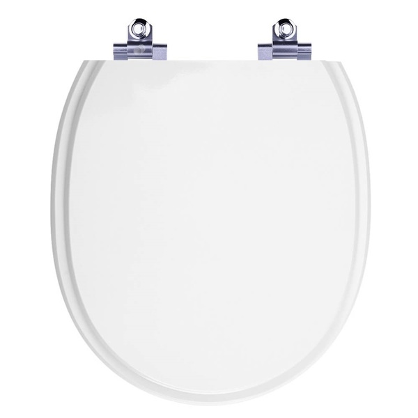 Assento Sanitário Fechamento Lento Village Branco Para Vaso D