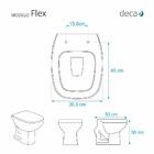Assento Sanitário Flex Branco Para Vaso Deca