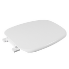 Assento Sanitário Formatos com Fechamento Comum Orgânico Plástico Branco Astra
