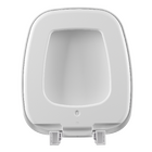 Assento Sanitário Formatos com Fechamento Comum Orgânico Plástico Branco Astra