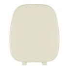 Assento Sanitário Formatos com Fechamento Comum Orgânico Plástico Bege Astra