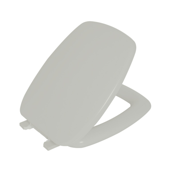 Assento Sanitário Formatos Stylus, Amarilis, Prímula, Prímula Plus, Laguna, Viseu com Fechamento Comum Cinza Astra
