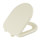 Assento Sanitário Formatos com Fechamento Comum Orgânico Plástico Bege Astra