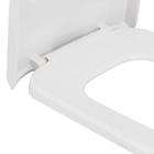 Assento Sanitário Formatos Span Square com Soft Close Quadrado Polipropileno Branco Kohler