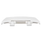 Assento Sanitário Formatos Span Square com Soft Close Quadrado Polipropileno Branco Kohler