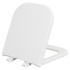 Assento Sanitário Formatos Span Square com Soft Close Quadrado Polipropileno Branco Kohler