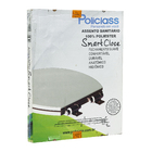 Assento Sanitário Formatos Smart com Soft Close Quadrado Poliéster Preto Fosco Policlass