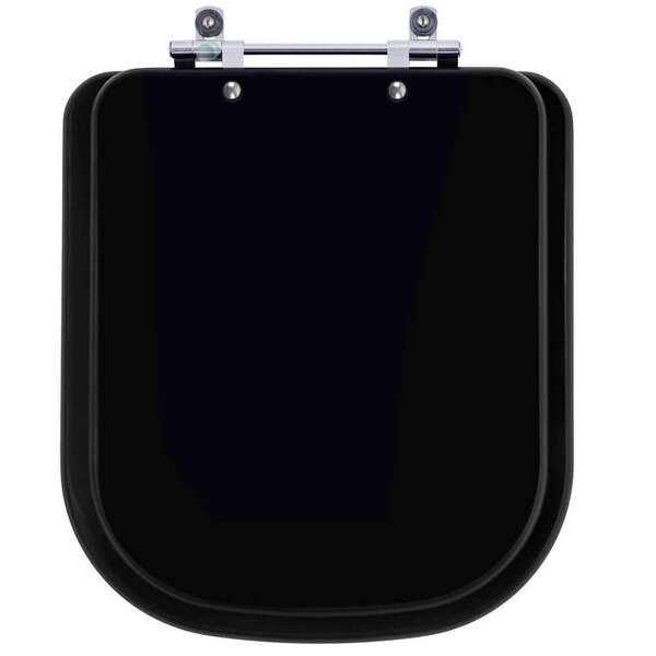 Assento Sanitário Gap Onix (preto Fosco) Para Vaso Roca