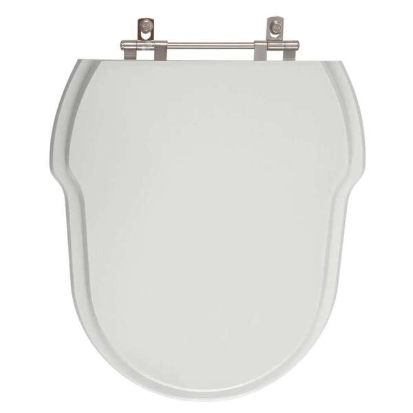 Assento Sanitário Hampton Cinza Platina Para Vaso Incepa