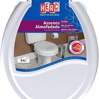 Assento Sanitario Herc Almofadado Branco