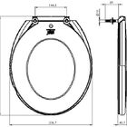 Assento Sanitario Herc Almofadado Branco
