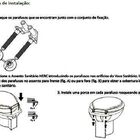 Assento Sanitario Herc Almofadado Branco