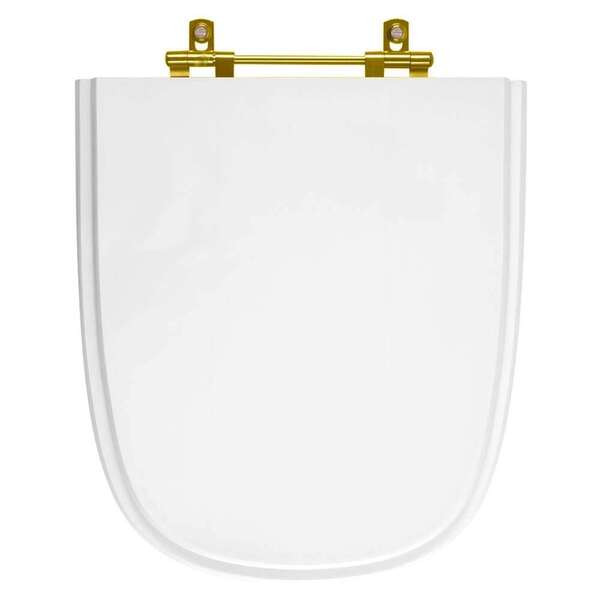 Assento Sanitario Ibiza Branco Para Vaso Incepa Com Ferragem