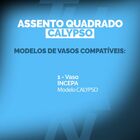 Assento Sanitario Incepa Calypso Bege Tampa Privada Incepa