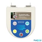 Assento Sanitario Incepa Calypso Bege Tampa Privada Incepa