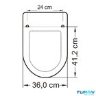 Assento Sanitario Incepa Calypso Bege Tampa Privada Incepa